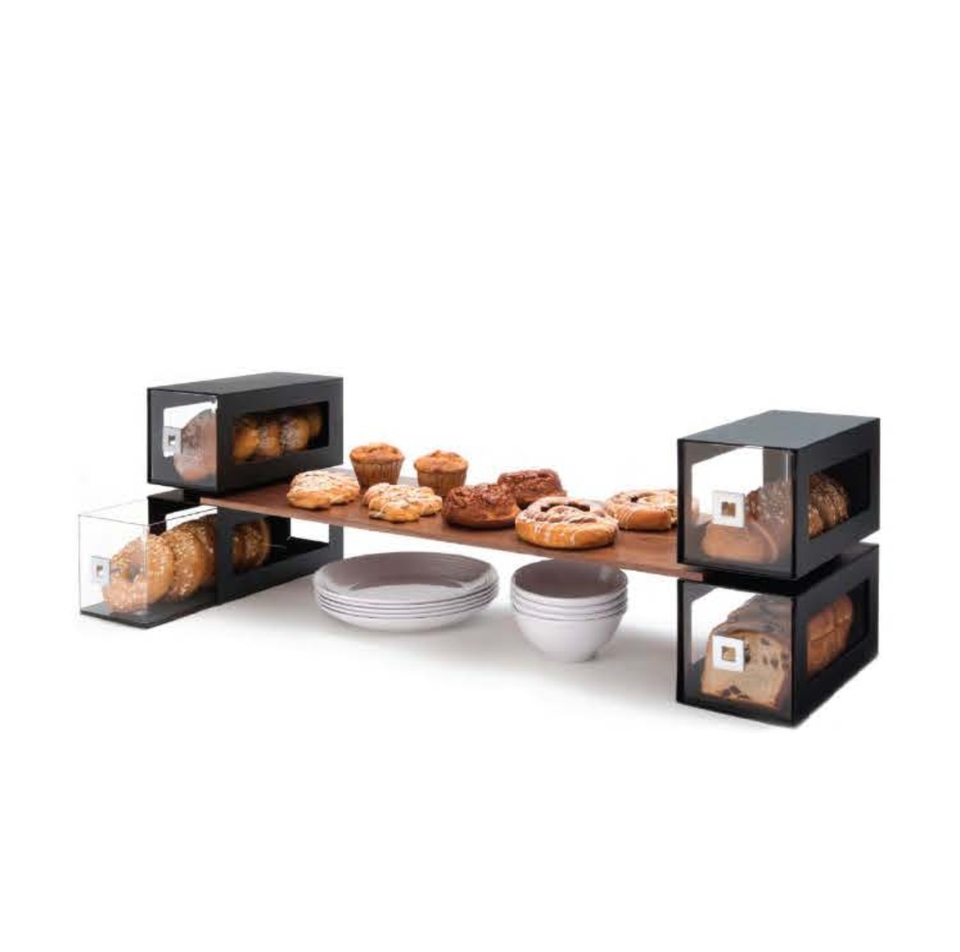 Modern catering table top afternoon tea dessert cake display stand for banquet 