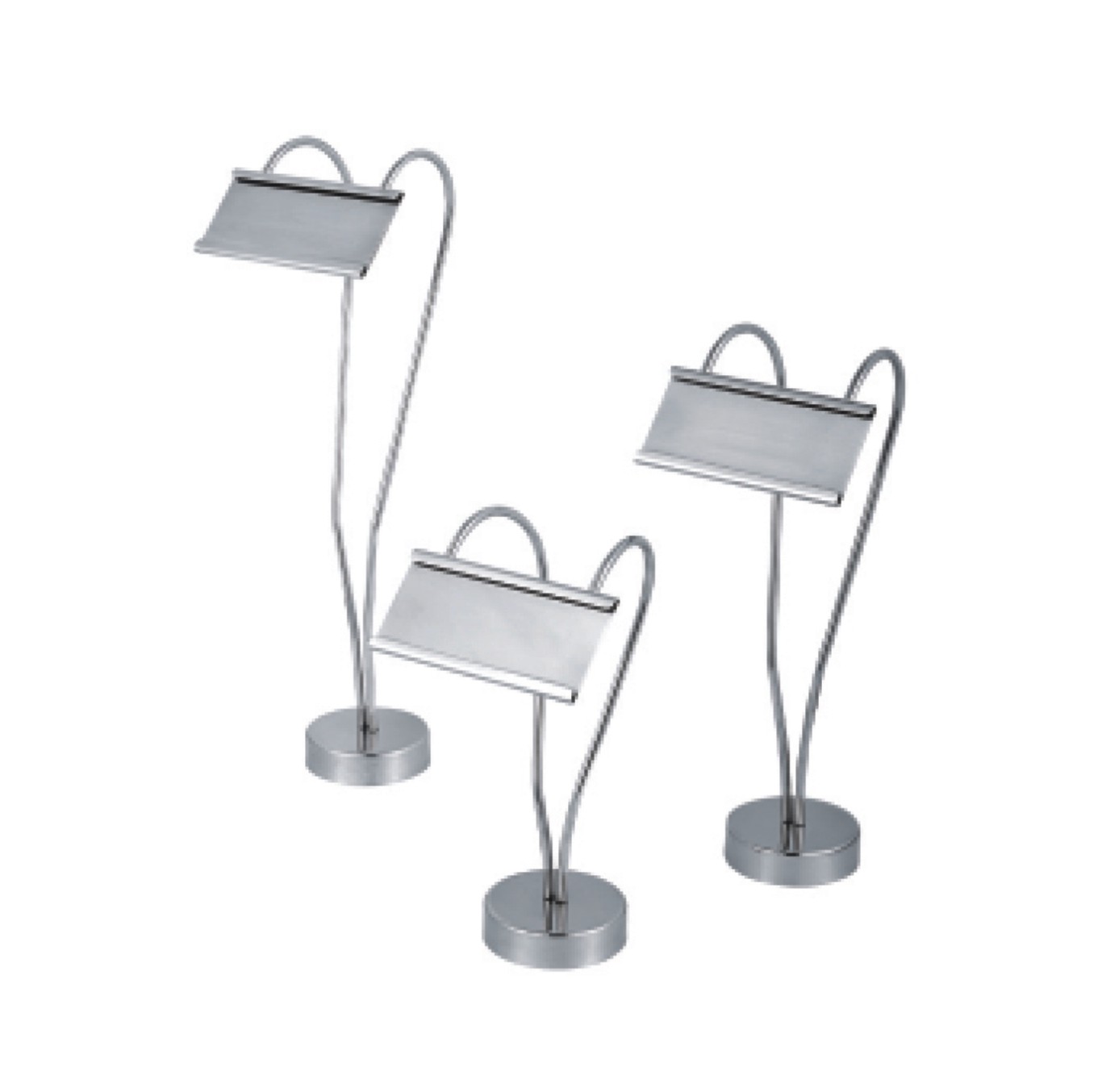 Berman restaurant supplies catering accessories stainless steel holders cheap table numbers for restaurant hotel 