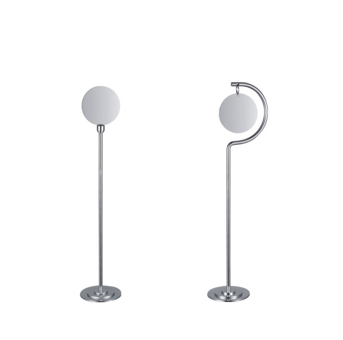  Buffet catering accessories stainless steel table number stand , restaurant table number holder 